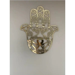Numa Concept Hamsa El Gold Pleksi Tablo 60X50 Nchamsa