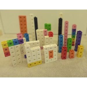 Numberblocks 1-20 Matematik Eğitici Geçmeli Birim Küpler Bloklar