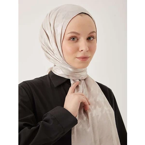Kazayağı Desen Parlak Jakar Şal