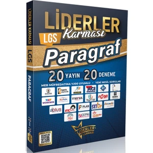 Liderler Karması LGS Paragraf Video Çözümlü 20 Yayın 20 Deneme