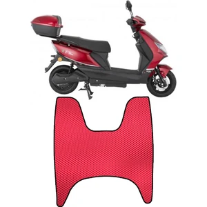 Mondial E-Mon Rigby Motor 3D Havuzlu Paspas Kırmızı