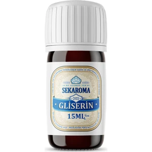 Sek Aroma Doğal Bitkisel Gliserin Yağı 15 Ml(5 Litreye Uyumlu)