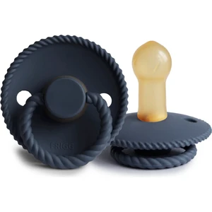 Frıgg Rope Kauçuk Emzik - Dark Navy 6-18 Ay
