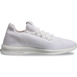 Mp Knitstride Comfort Bağcıklı Beyaz Sneaker