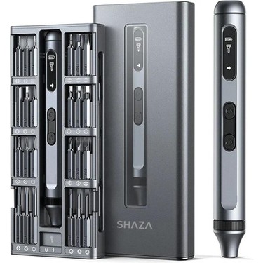 Shaza 50 Parça Şarjlı Hassas Tornavida Seti – Led Işıklı, Fiyatı