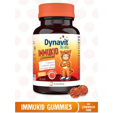 Dynavit Kids Immukid Gummies 60 Adet