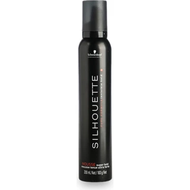 Schwarzkopf  Silhouette Süper Tutucu Köpük 200ml 4045787299816  Tüm Saç Tipleri İçin Profesyonel
