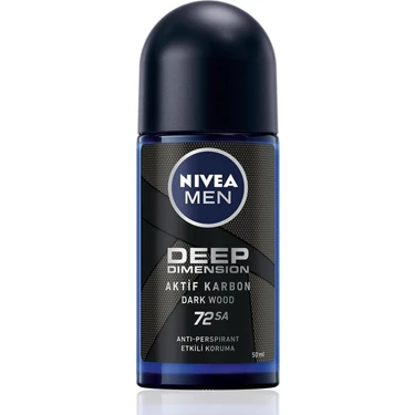 Nivea Men Deep Dimension Erkek Deodorant Roll-On 50