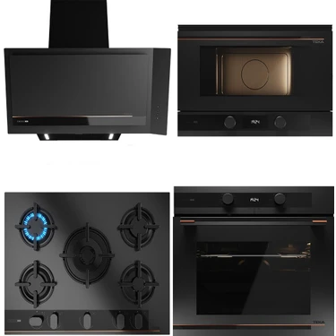 Teka Infinity G1 Edition Ankastre Set (Hlb 85-G1 P Bm Maestropizza+Gbc 75-G1 Gbc Bm (E5)+Dvı 88-G1