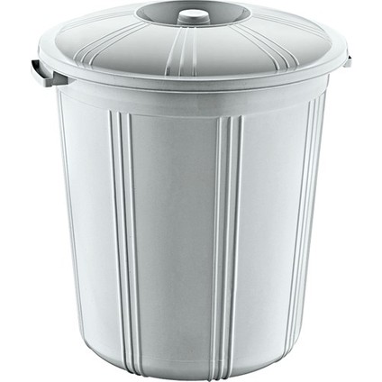 Çöp Kovası Balkon Bahçe Kovası 25 Litre Kilitsiz