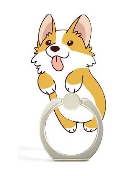 No.1 Tarzı 8 Stiller Sevimli Panda Köpek Hayvanlar Telefon Tutucu Yüzük Cep Telefonu Standı Çerezler Parmak Telefon Zil Tutucu Desteği Celular (Yurt Dışından)