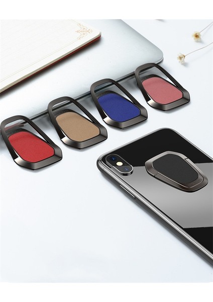 Siyah Stil Metal Parmak Iş Yüzük Evrensel Cep Telefonu Holde Derece Döndürme Parmak Yüzük Tutucu Manyetik Araba Braketi Standı (Yurt Dışından) modelleri