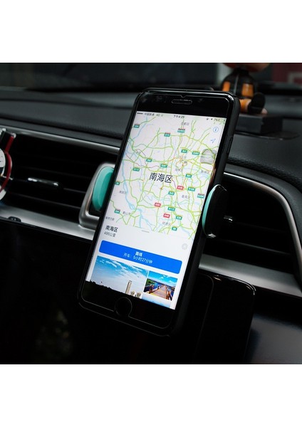 Siyah Stil iPhone x E Için Araç Telefonu Tutucu Hava Firar Montaj Tutucu Standı 360 Derece Döndürme Desteği Cep Araç Telefonu Standı (Yurt Dışından) fırsatları