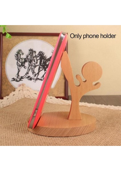 C Stili Evrensel Ahşap Telefon Depolama Sahipleri El Yapımı Sevimli Mini Standı Kung Akıllı Telefon Fu At Telefonu Anti Standı Sürgülü At M7E3 (Yurt Dışından) fırsatları