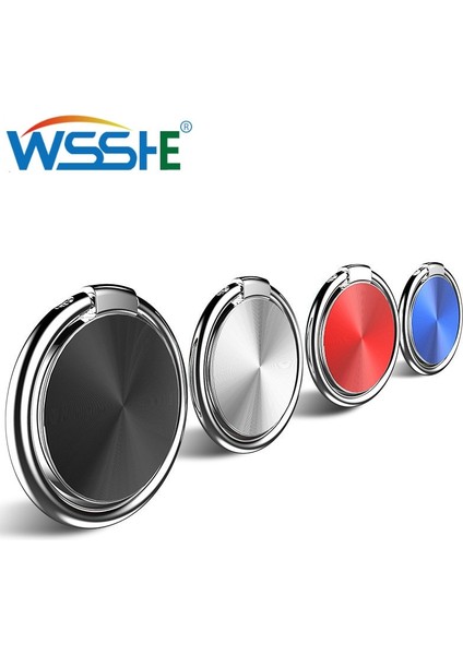 Kırmızı--Damla Tarzı T Derece Döndürme Tutucu Parmak Yüzük Cep Telefonu Standı Tutucu iPhone x 7 Xs Max Case 6 Tüm Akıllı Araç Telefonu Tutucu 8 (Yurt Dışından) fiyatları