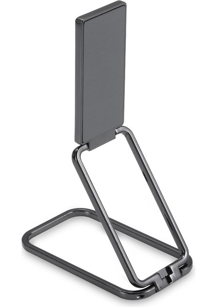 Siyah Stil 360 Döndürme Katlanabilir Cep Telefonu Standı Geri Ultra Tonlu Zil Tutucu Masa Metal Parmak Kickstand Için Çok Açılı Taşınabilir (Yurt Dışından)