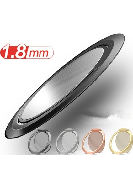 C-Siyah Tarzı Lüks Metal Cep Telefonu Soket Tutucu Evrensel 360 Derece Döndürme Parmak Yüzük Tutucu Manyetik Araba Braketi Aksesuarları Standı (Yurt Dışından) indirimleri