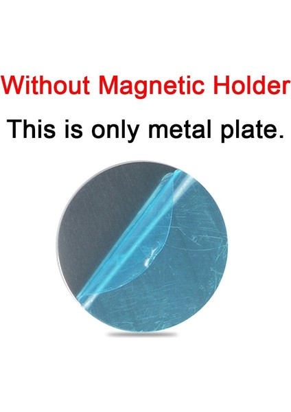 Metal Plaka Stili 360 ° Dönebilen Havalandırma Deliği Manyetik Araba Braketi Gps Navigasyon Için Uygun Evrensel Mıknatıs Araba Braketi Mıknatıs Tutucu (Yurt Dışından)