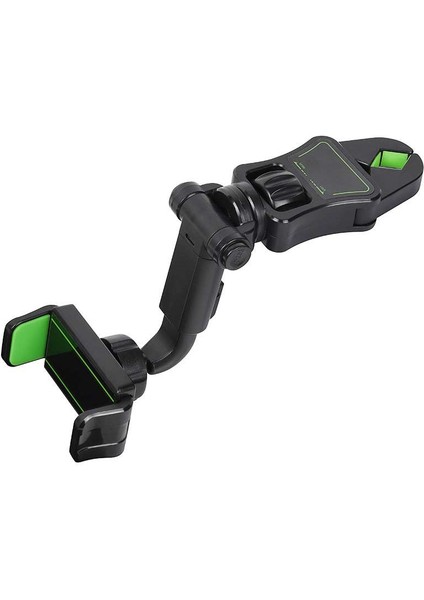 Diğer Stil Araç Telefonu Tutucu Çok Fonksiyonlu 360 Derece Dönebilen Oto Dikiz Aynası Koltuk Asılı Klip Braketi Cep Telefonu Tutucu Araba Için (Yurt Dışından)