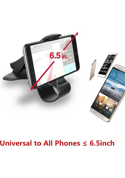 Klasik Siyah Stil 6. Pano Araç Telefonu Tutacağı Kolay Klipsli Montaj Standı Araç Telefonu Tutacağı Gps Ekran Braketi Klasik Siyah Araç Tutacağı Desteği (Yurt Dışından) indirimleri