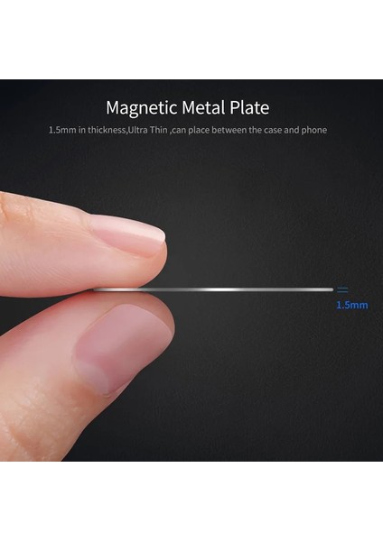 Altın 2 Adet Tarzı Kaplama Demir Çıkartmalar Mıknatıs Telefon Tutucu Için Evrensel Metal Plaka Montaj Mıknatısı Için Araç Tutucu Demir Levhalar iPhone x 7 Için (Yurt Dışından) fırsatları