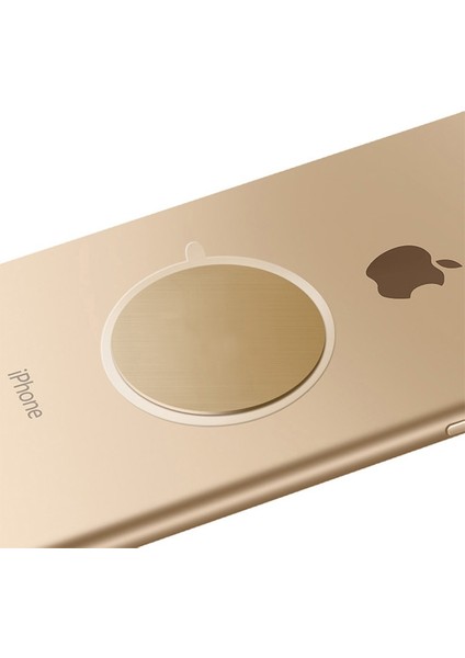 Siyah Kare Yuvarlak Stil Fimilef Çizim Metal Plaka Disk Mıknatıs Araç Telefon Tutacağı Demir Sac Etiket Manyetik Cep Telefonu Tutucu Araç Standı Montajı (Yurt Dışından) fırsatları