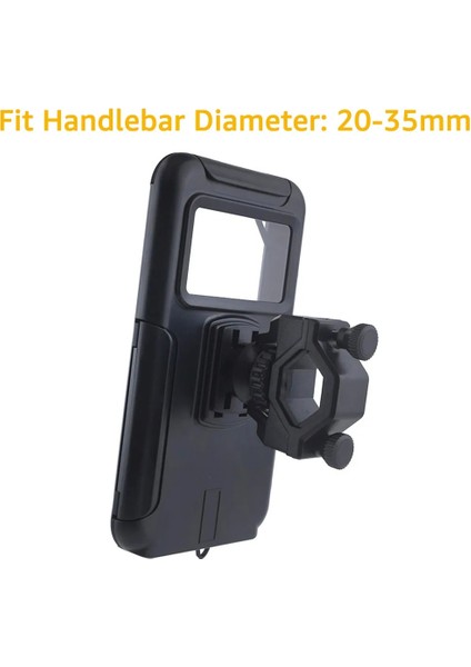 Dikizayna Stili Su Geçirmez Bisiklet Telefon Tutacağı Motosiklet Dikiz Aynası Telefon Tutacağı Çanta Bisiklet Gidonu Cep Telefonu Desteği 4- Için Montaj (Yurt Dışından) fırsatları