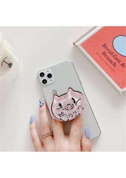 K Tarzı Telefon Tutacağı Stand Bataklık Meyveleri Flamingo Yüzük Tutacağı iPhone Akıllı Telefon Için Cep Telefonu Zil Tutacağı Braket Telefon Houder (Yurt Dışından) indirimleri