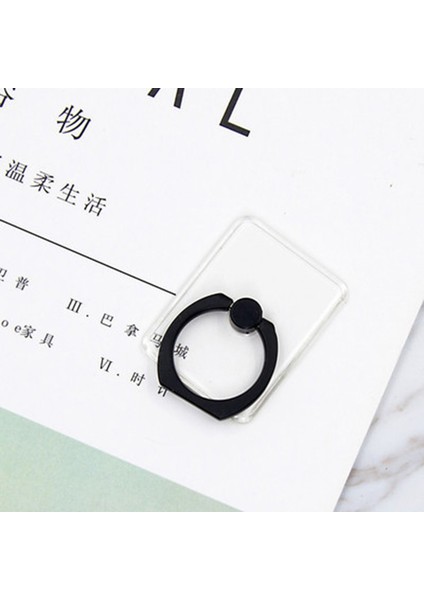 No.5 Tarzı Evrensel Hd Şeffaf Cep Telefonu Tutacağı Şeker Renkli Telefon Zil Tutacağı Cep Telefonu Standı Parmak Yüzük Tutacağı Soporte Celular (Yurt Dışından) modelleri