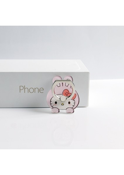 No.8 Stili Melody Twins Star Cep Telefonu Tutacağı Evrensel Telefon Zil Tutacağı Telefon Standı Parmak Yüzük Tutacağı Masalar iPhone Için Destek (Yurt Dışından)
