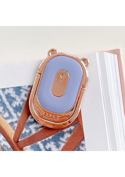 Avender Mor Tarzı Parmak Yüzük Tutucu Standı gr Cep Telefonu Araba Için Döner Manyetik Dağı Ayı Telefon Arka Sticker Pad Evrensel Braket (Yurt Dışından)