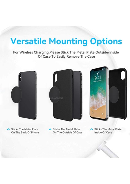 2 Adet Siyah 45X65 Tarzı Telefon Tutucu Masa Metal Telefon Için Araba Mıknatısı Manyetik Etiket Mobil Standı Cep Telefonu Plaka Tutucu Evrensel Araç Montaj Desteği (Yurt Dışından) fırsatları