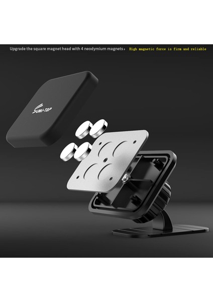 Tutucu Taban Stili Manyetik Araç Telefonu Tutucu Stand Montaj Panosu Evrensel Gps Braketi iPhone Huawei Cep Telefonu Için Mıknatıs Destek Tutucu (Yurt Dışından) fırsatları