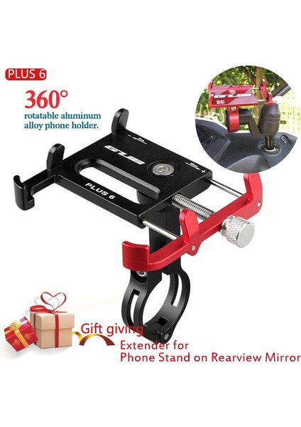 Pro2-Kırmızı Stil Alüminyum Bisiklet Cep Telefonu Sahipleri Motosiklet Moto Bisiklet Telefon Desteği Için Quadlock Standları Evrensel Mtb Cep Telefonu Tutucu (Yurt Dışından) fırsatları