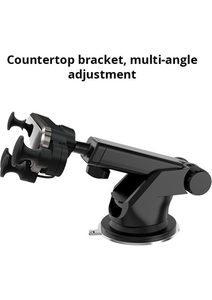 Siyah Stil Bonola Telescoone Araç Tutacağı Yerçekimi Bağlantısı Kullanışlı Araç Telefonu Tutacağı Küçük Cep Telefonu Navigasyon Arabada Standı (Yurt Dışından) fırsatları