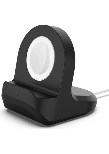 Siyah Stil Iwatch Serisi Için Şarj Standı Tutucu Istasyonu Apple Watch Şarj Yuvası Saat Için Şarj Kablosu Taşınabilir (Yurt Dışından)