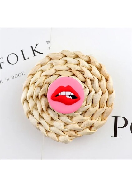 No.17 Stili Sevimli Kedi Karikatür Cep Telefonu Tutacağı Evrensel Renkli Cep Telefonu Aksesuarı Stand Tutacağı Genişleyen Telefon Tutacağı Tutacağı (Yurt Dışından)