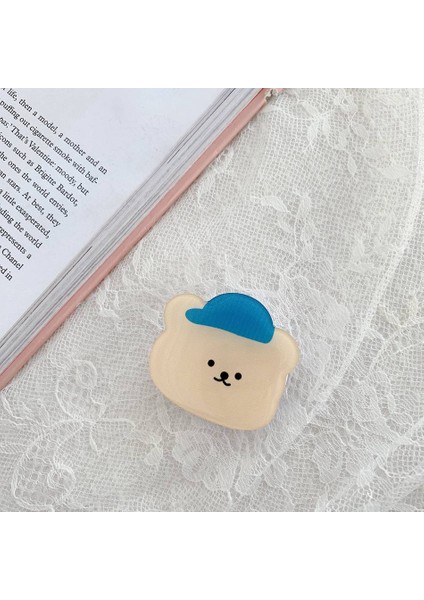 A2 Kahverengi Köpek Stili Evrensel Sevimli Ins Çiçek Ayı Düzensiz Katlanabilir Stand Tutucu iPhone Redmi Huawei Samsung Için Cep Telefonu Braketini Genişletiyor (Yurt Dışından) fırsatları