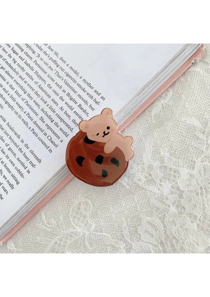 A2 Kahverengi Köpek Stili Evrensel Sevimli Ins Çiçek Ayı Düzensiz Katlanabilir Stand Tutucu iPhone Redmi Huawei Samsung Için Cep Telefonu Braketini Genişletiyor (Yurt Dışından) indirimleri