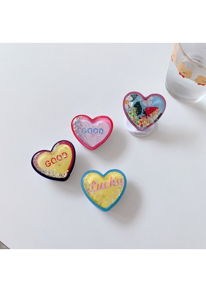 No.13 Tarzı Yeni Evrensel Sevimli Karikatür Yaz Bataklık Katlanabilir Cep Telefonu Parmak Yüzük Braketi Kolu Braketi Aksesuarları iphone (Yurt Dışından) fırsatları