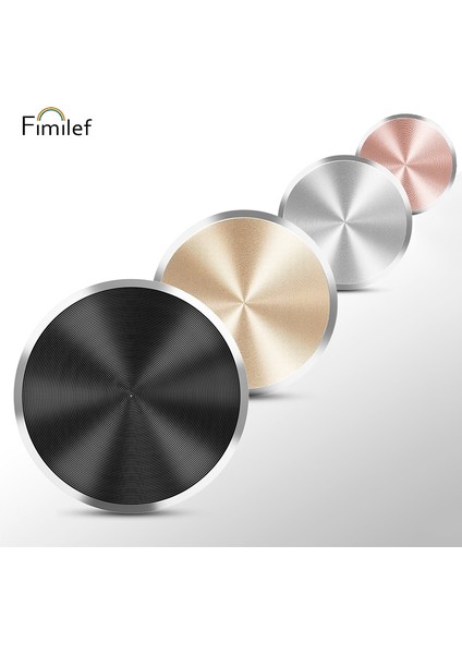 2 Şerit Stili Fimilef Metal Plaka Manyetik Araç Telefon Tutacağı Mıknatıs Standı Demir Sac Disk Etiket Manyetik Cep Telefonu Tutucu Dağı Için (Yurt Dışından) fiyatları