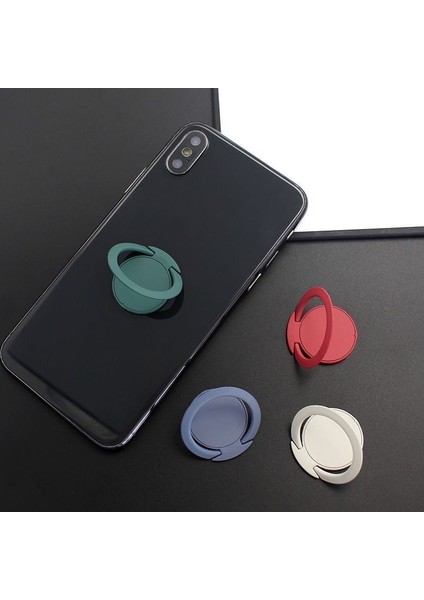 Koyu Yeşil Stil Son Derece Ince Lüks Metal Cep Telefonu Soket Tutucu Evrensel Telefon Manyetik Araba Braketi Aksesuarları Parmak Yüzük Standı (Yurt Dışından) fiyatları