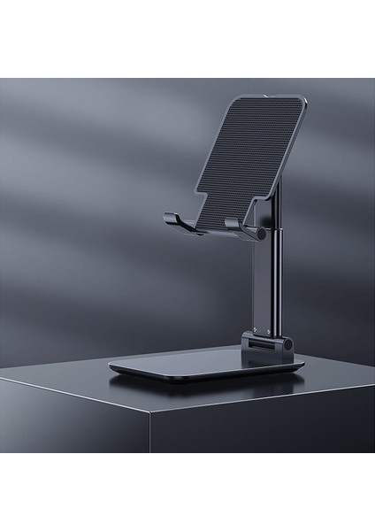 Siyah Stil Evrensel Masaüstü Cep Telefonu Tutucu IPhone IPad Ayarlanabilir Tablet Için Standı Katlanabilir Masa Cep Telefonu Masa Standı Tutucu (Yurt Dışından) modelleri