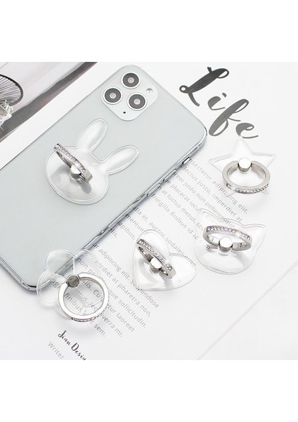 A21-KARE Stili Cep Telefonu Zil Tutacağı Telefon Hücresel Destek Aksesuarları Telefon Parmak Standı Tutacağı Soket Telefon Cep Telefonları Için Iphone (Yurt Dışından) modelleri