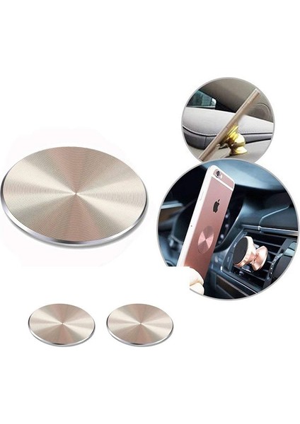 2 Şerit Stili Fimilef Metal Plaka Manyetik Araç Telefon Tutacağı Mıknatıs Standı Demir Sac Disk Etiket Manyetik Cep Telefonu Tutucu Dağı Için (Yurt Dışından) modelleri