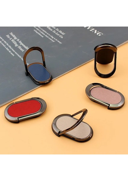 Siyah Stil 1 Adet Parmak Yüzük Tutucu Standı gr Cep Telefonu Araba Için Döner Manyetik Montaj Telefon Arka Sticker Pad Evrensel Braketi (Yurt Dışından) indirimleri