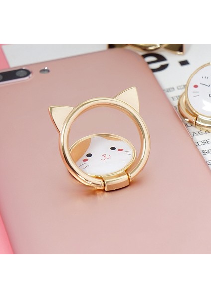 C Stili Parmak Yüzük Telefon Tutucu Sevimli Kedi Yüzük Masaüstü Tutucu Evrensel Parmak Yüzük Telefon Standı iPhone 12 Için Cep Telefonu Standı Tutucu (Yurt Dışından) fiyatları