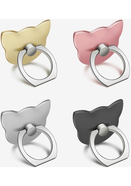 Yuvarlak Siyah Stil Parmak Yüzük Cep Telefonu Akıllı Telefon Standı Tutucu Cep Akıllı Yuvarlak Telefon Yüzük Şeffaf Kedi Tutucu Kalp Soketi Araç Montaj Standı (Yurt Dışından) indirimleri