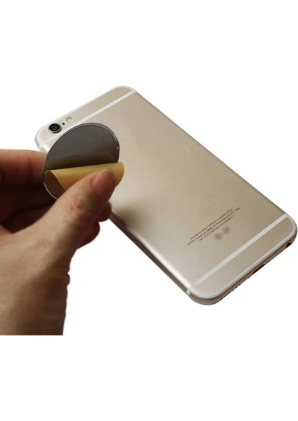 A907 Stili Metal Plaka Disk Araba Sticker Akıllı Telefon Yapıştır Manyetik Cep Telefonu Araç Tutacağı Stand Montajı (Yurt Dışından) fırsatları