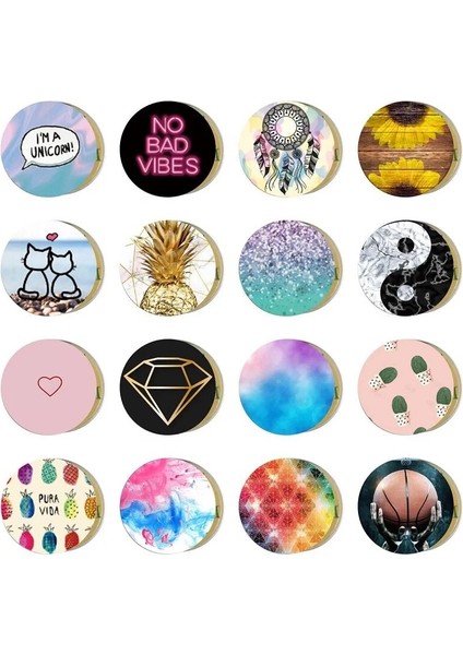 A907 Stili Metal Plaka Disk Araba Sticker Akıllı Telefon Yapıştır Manyetik Cep Telefonu Araç Tutacağı Stand Montajı (Yurt Dışından) indirimleri